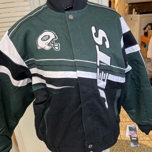 NFL youth xxl Jets Green and Black Jacket